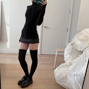 Black patent leather dr martens